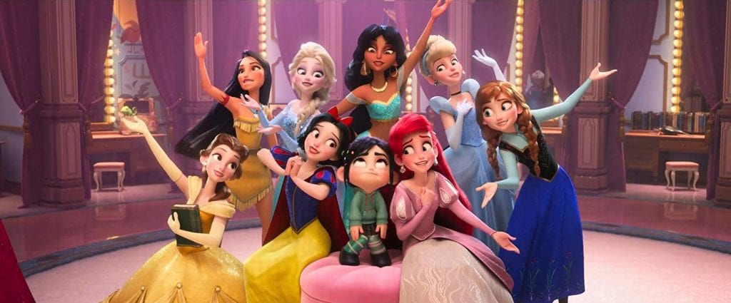Disney Princes di review film Ralph Break the Internet