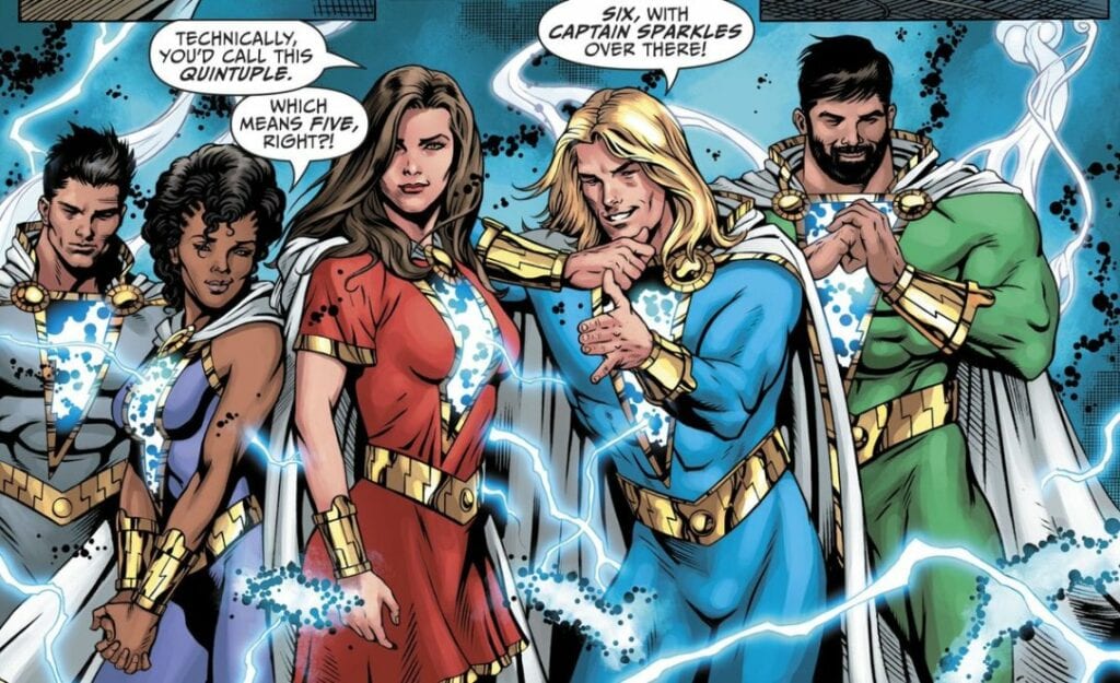 Shazam Family pada cerita New 52 DC