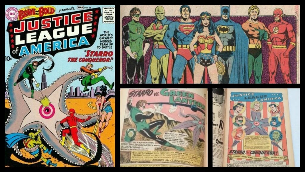 awal kemunculan pertama Justice League