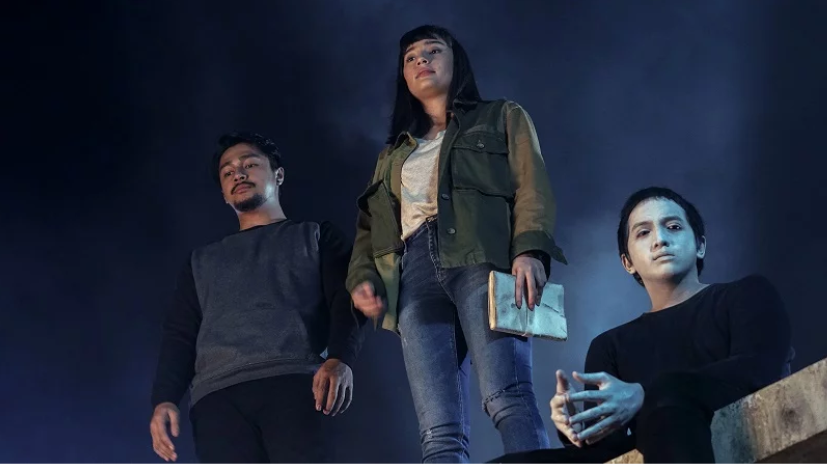 Tatjana Saphira, Ge Pamungkas dan Dave Mahendra review film ghost writer indonesia