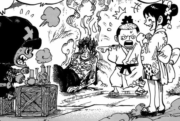 luffy sakit