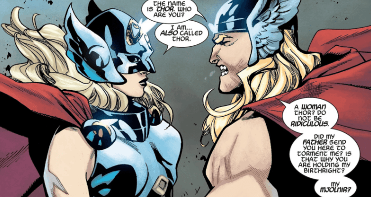 Thor Jane Foster dan Thor Odinson