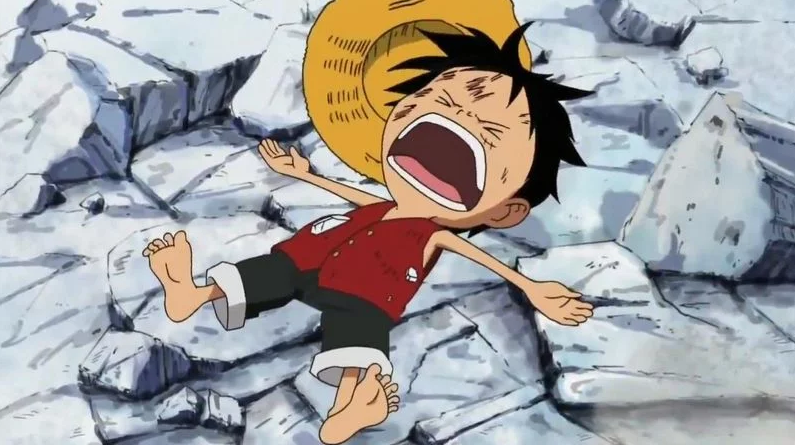 Gear 4 Luffy mengubahnya menjadi kecil