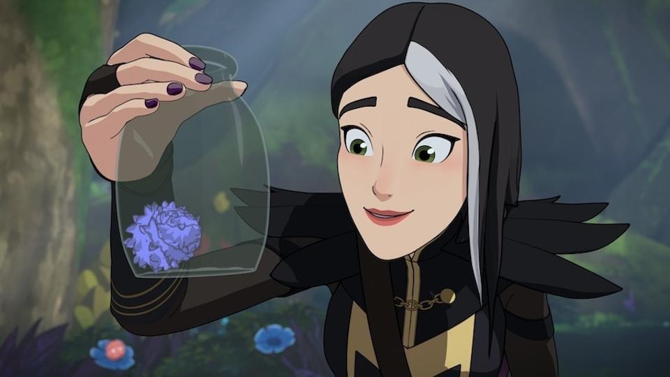 Claudia dalam serial The Dragon Prince