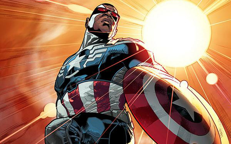 Captain America berkulit hitam