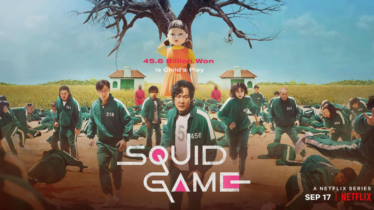 poster Squid Game dari Netflix