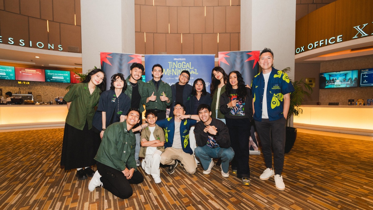 konferensi pers Film Tinggal Meninggal (TingNing)