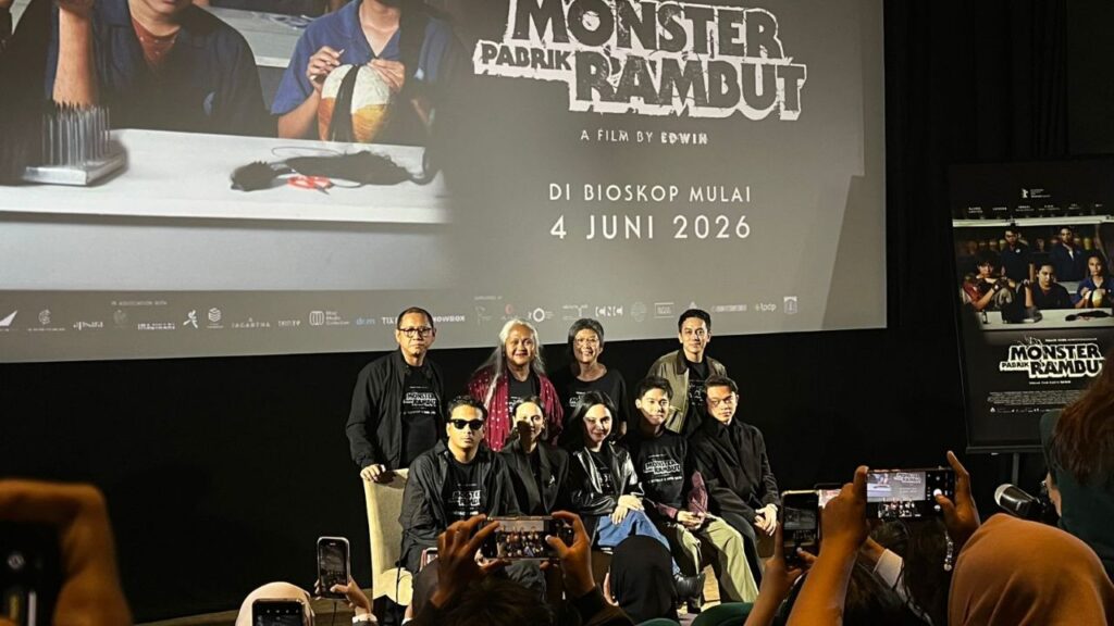 press conference Monster Pabrik Rambut