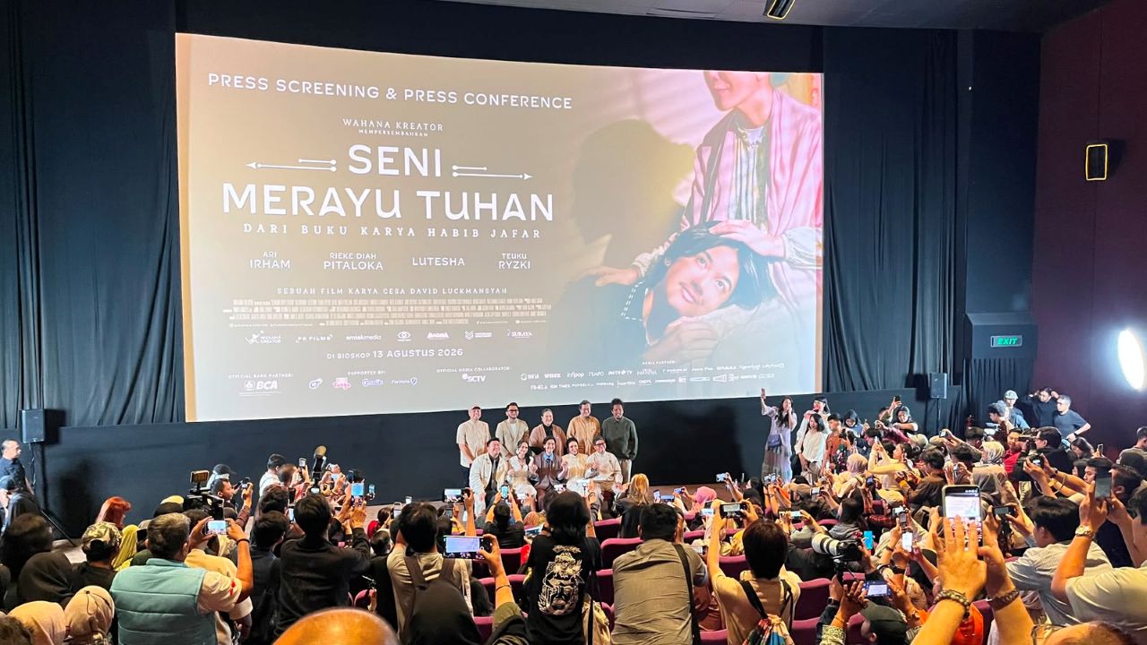 press conference Seni Merayu Tuhan
